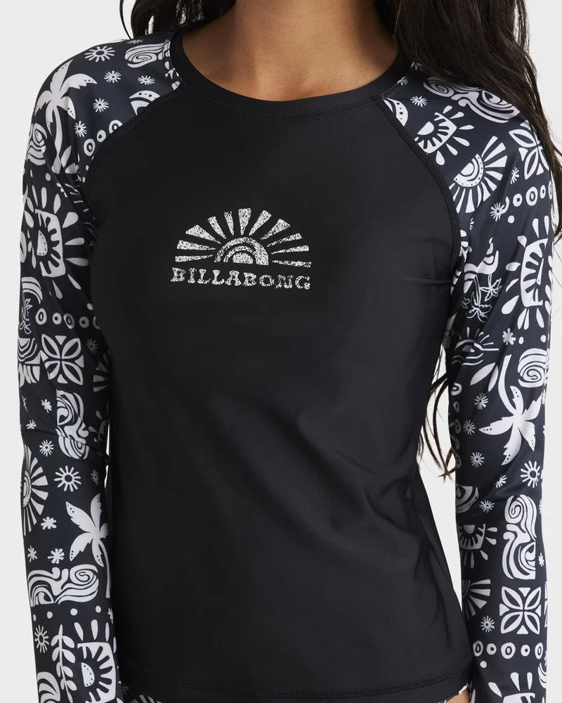 بيلابونج Paradise Stamp Rash Vest Set - Kids