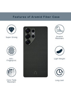 A-Case its My Case Kavar Series Made with top-notch Aramid Fiber 600D Thin and Light weight Magnetic Compatible with Galaxy S25 Ultra - Black Grey - pzsku/ZB731D8159CC7E525E316Z/45/_/1739343705/5776930a-2137-41a1-8f8f-9506c23394d3