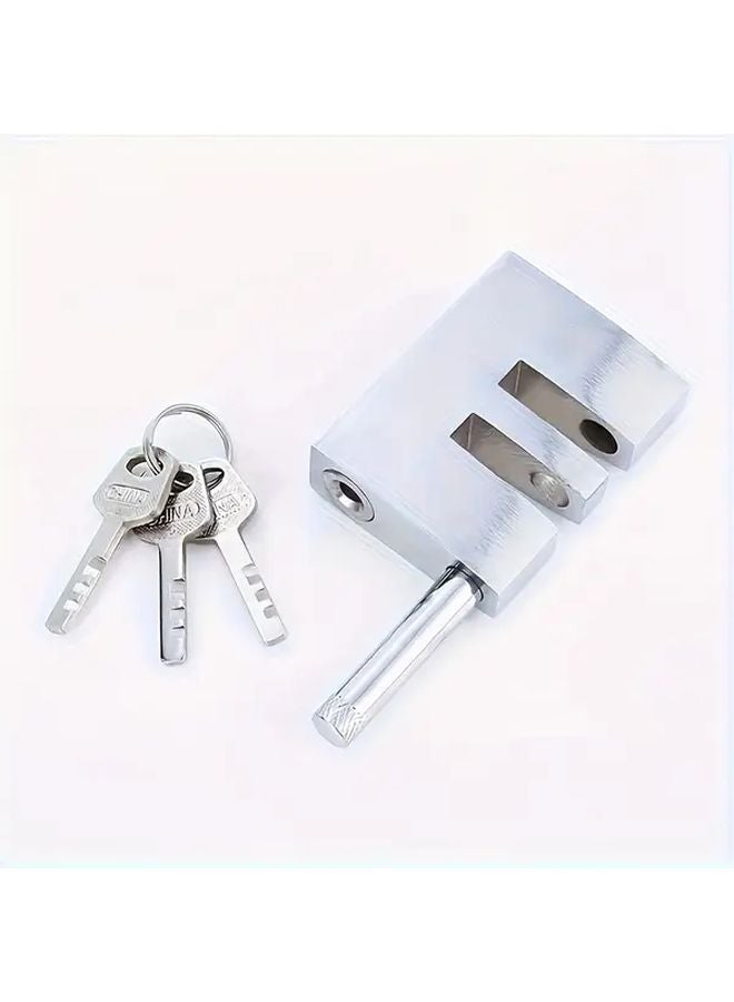 Heavy Duty Stainless Steel Anti Theft Car Clutch Lock with 3 Keys for Enhanced Vehicle Protection - Image 5