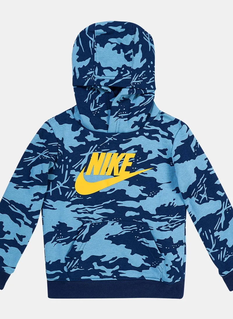 Nike Kids' Sportswear Club Camo Fleece Hoodie