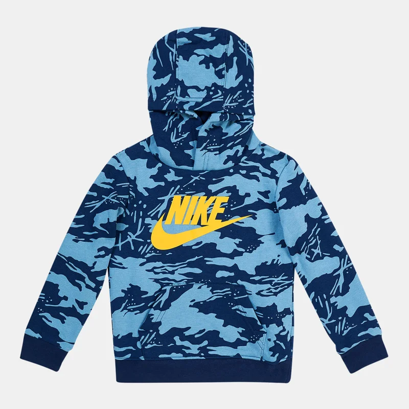 Nike Kids' Sportswear Club Camo Fleece Hoodie