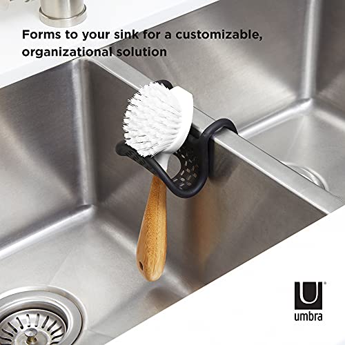 Umbra Sling Kitchen Sink Accessory, Single-Sided Sponge Holder, Black - Image 4