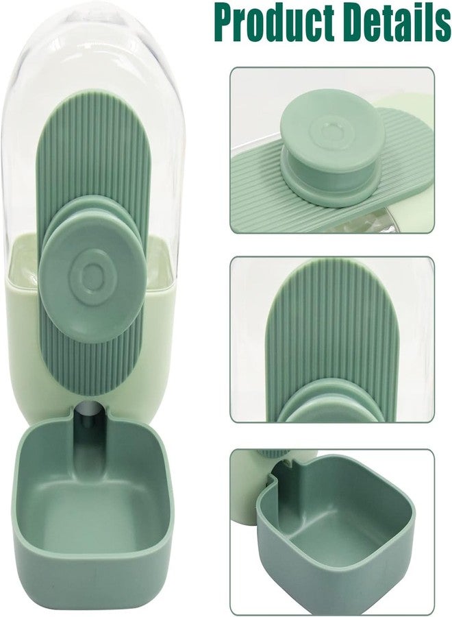 FYCAN موزع طعام الحيوانات الأليفة الأوتوماتيكي من FYCAN سعة 800 مل، خالٍ من مادة BPA، مصنوع من مواد آمنة غذائيًا، يُعلق على قفص الكلاب والقطط، مانع للتسرب، زجاجة شرب متعددة الاستخدامات للكلاب والأرانب. - Image 2