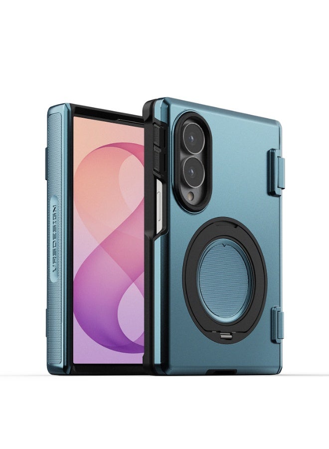 Quickstand Pro Samsung Galaxy Z Fold 8 Case Cover (MagSafe Compatible) with Rotating Magnetic Stand - Ice Blue
