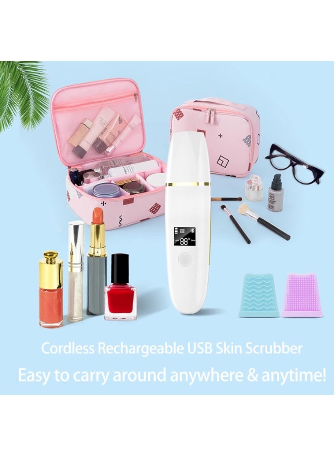 جهاز تقشير البشرة – مزيل الرؤوس السوداء، منظف المسام، مكشطة للعناية بالبشرة وتقشير الوجه - Image 5