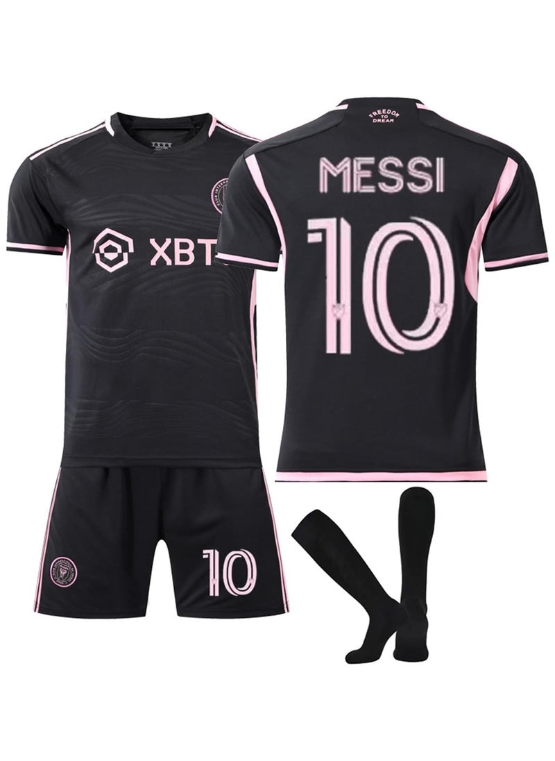 MERCH Messi Football Jersey Set - Miami Messi #10 Soccer Champion Kit for Kids  - Image 5