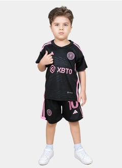 MERCH Messi Football Jersey Set - Miami Messi #10 Soccer Champion Kit for Kids  - Image 4
