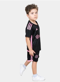MERCH Messi Football Jersey Set - Miami Messi #10 Soccer Champion Kit for Kids  - Image 3