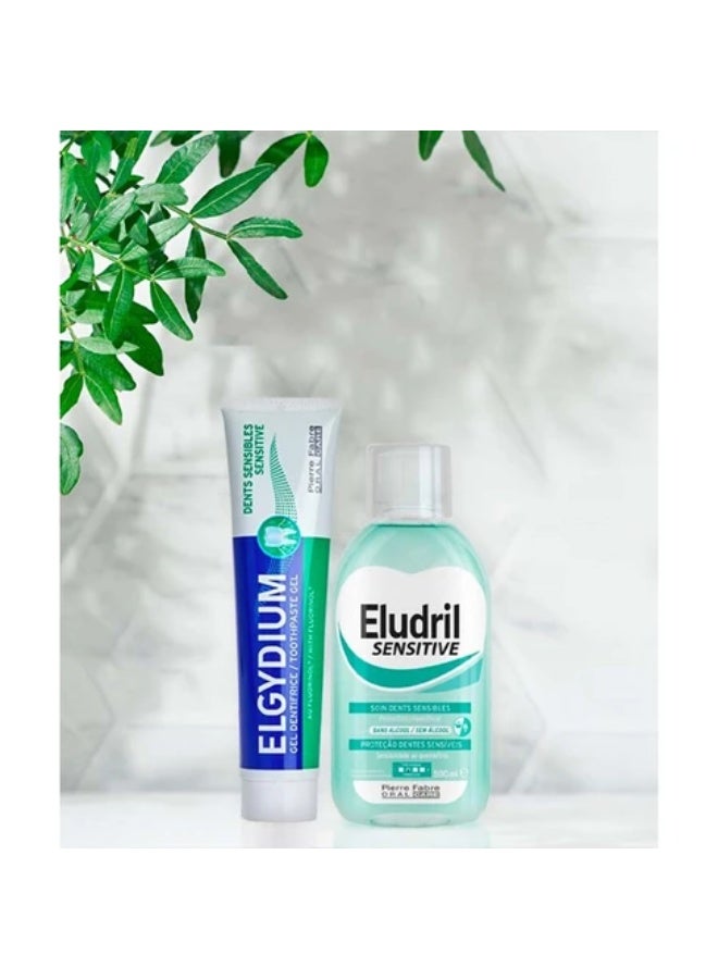 Eludril Sensitive Daily Mouthwash for Sensitive Teeth 500ml - Image 4