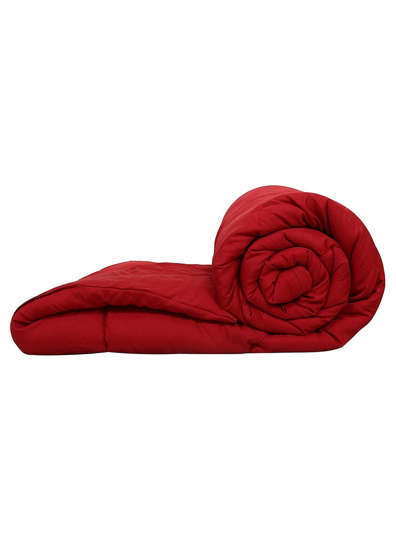 Kuber Industries Kuber Industries Microfibre Reversible Comforter, Double - CTKTC028655 (Red, Standard)  - Image 5
