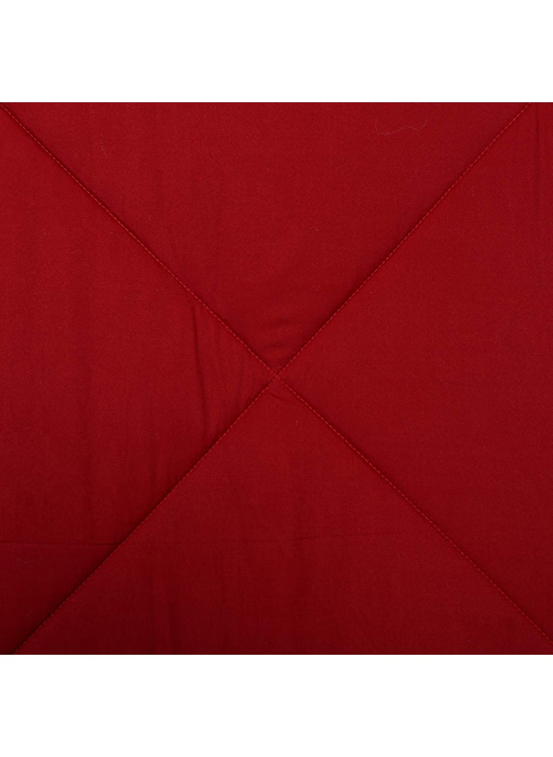 Kuber Industries Kuber Industries Microfibre Reversible Comforter, Double - CTKTC028655 (Red, Standard)  - Image 4