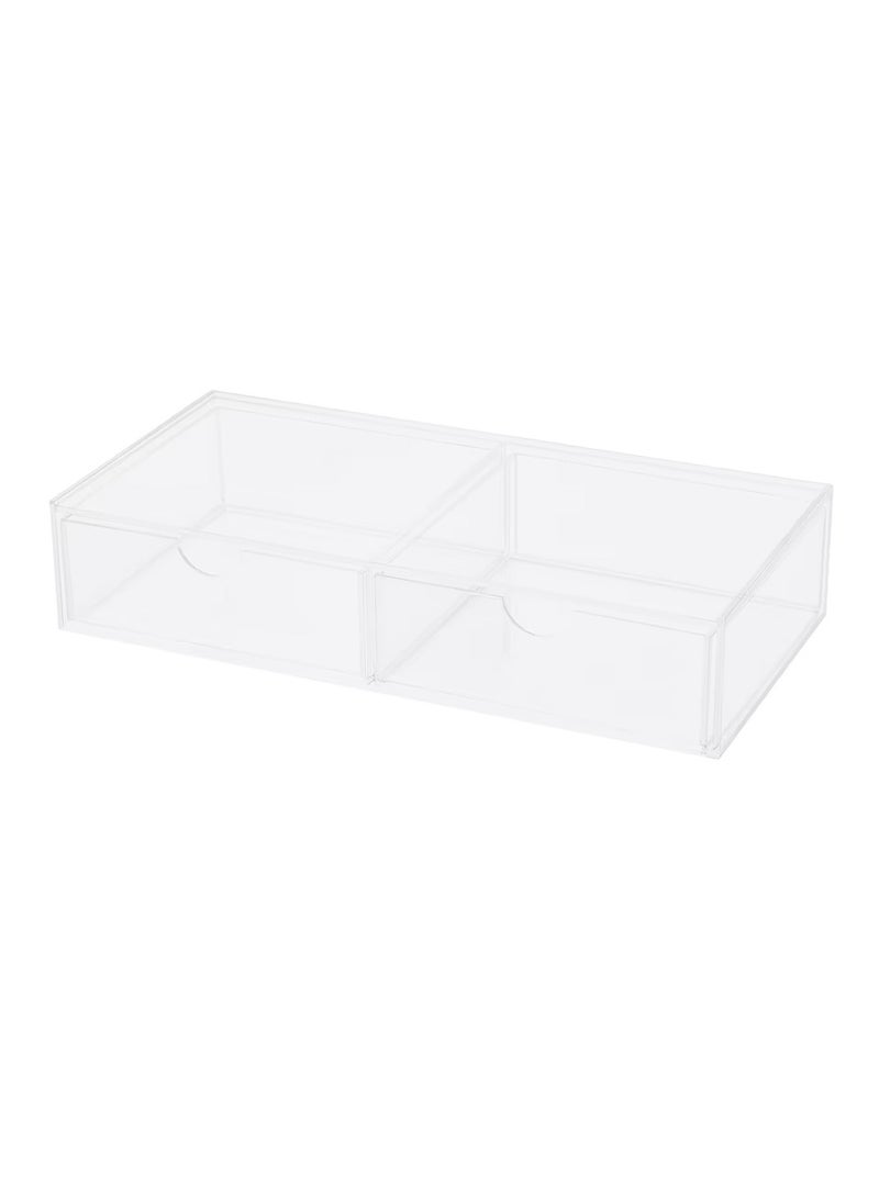 Make-up storage with 2 drawers25x12 cm - Image 3