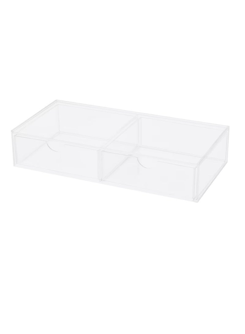Make-up storage with 2 drawers25x12 cm - Image 2