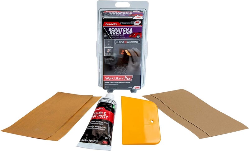 Bondo Scratch & Rock Chip Repair Kit, Paintable - Permanent - Non-Shrinking Repair in Less Than One Hour, 1 Kit - Image 2