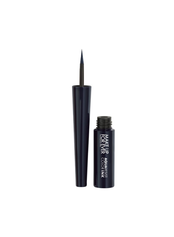 MAKE UP FOR EVER Aqua Resist Color Ink - Matte Midnight - Image 1