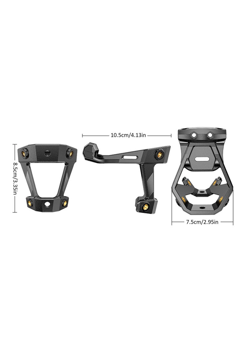 SYOSI - Bicycle Water Bottle Cage Holder, Behind Seat Water Bottle Cage Mount, Sports Bike Water Bottle Holder, Bike Water Bottle Cages, Under Saddle Bottle Holder for Travel and Daily Life - Image 1