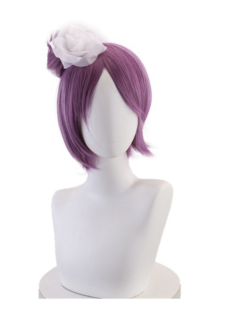 Naruto Konan purple wig cosplay wig costumes dress up wig - Image 1