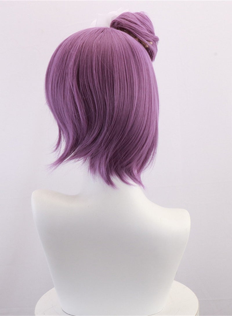 Naruto Konan purple wig cosplay wig costumes dress up wig - Image 3