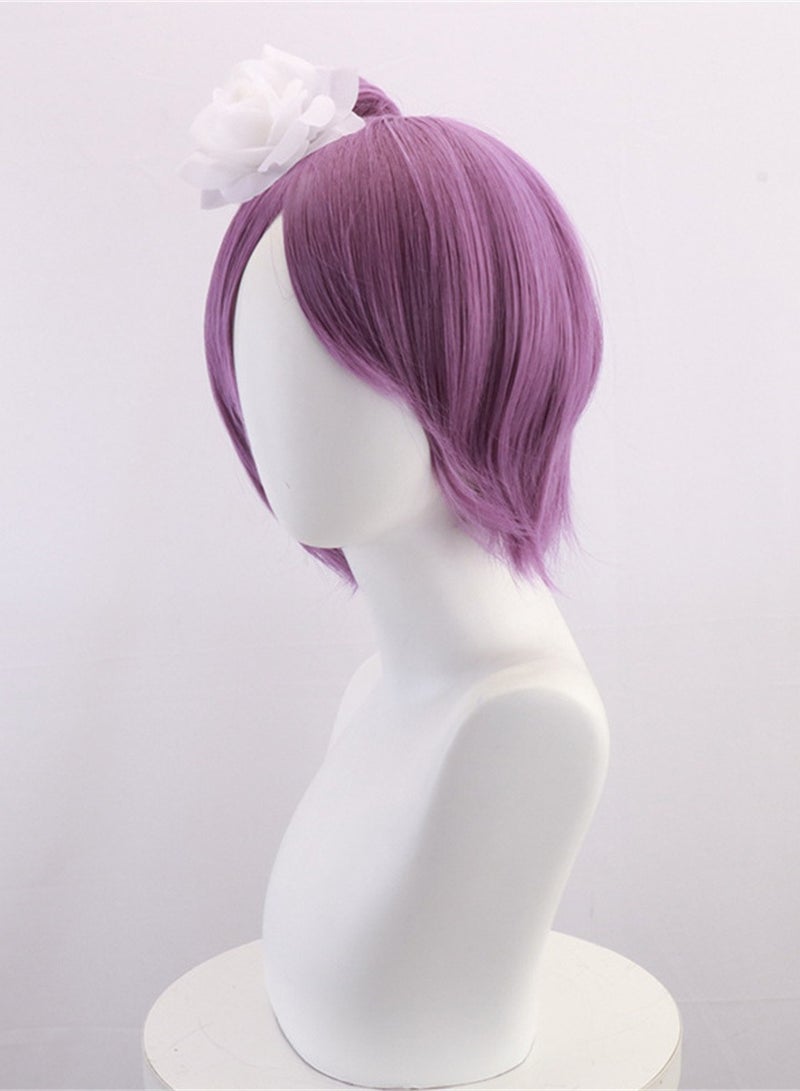 Naruto Konan purple wig cosplay wig costumes dress up wig - Image 4
