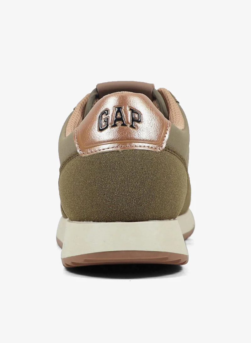 Gap Women Nashville Arch Logo Lace-Up Ankle Sneakers