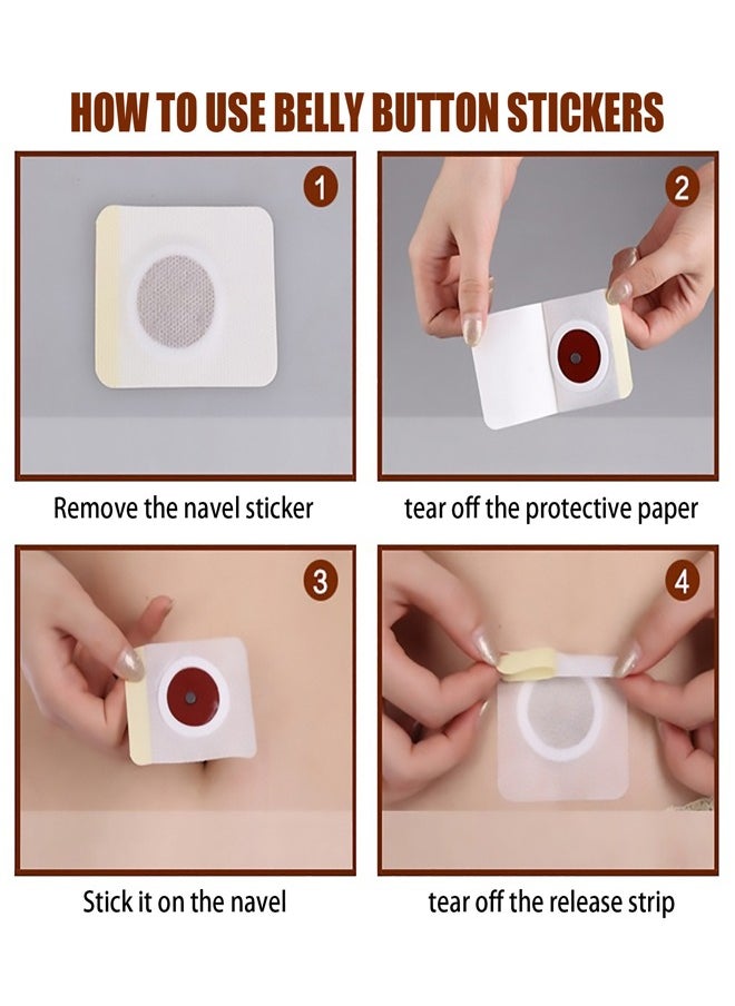 MQ - 30 Pack Effective Sticker Slim Patch, All Natural Ingredients, High quality Non-woven Fabric Material and Easy To Use, Effective Natural Belly Button Stickers Metabolize Fats, Carbs and Sugars - Image 1