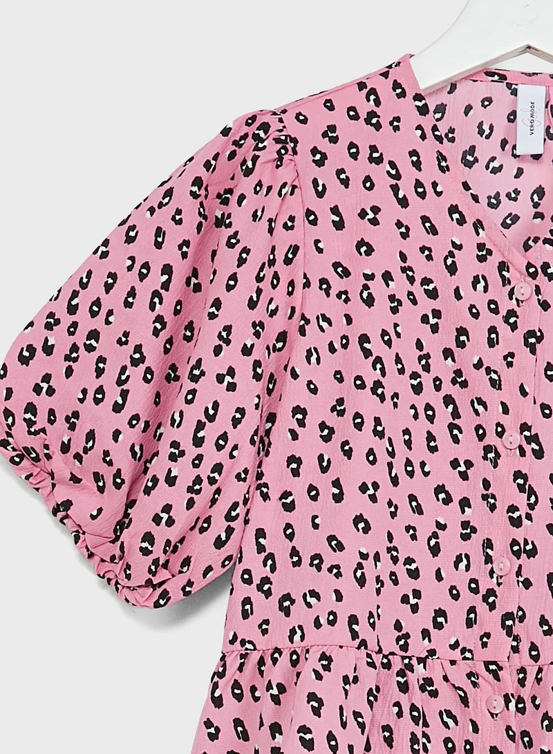 Vero Moda Girl Kids Aop Printed Top
