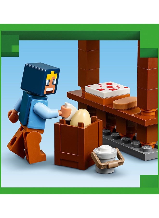 LEGO - Minecraft The Windmill Farm Toy, Video-Game Adventure Set With Models And Equipment, Zombie-Themed Gift For Kids, Building Playset For Boys And Girls Aged 8 And Over (462 Pieces) 21262 - Image 1