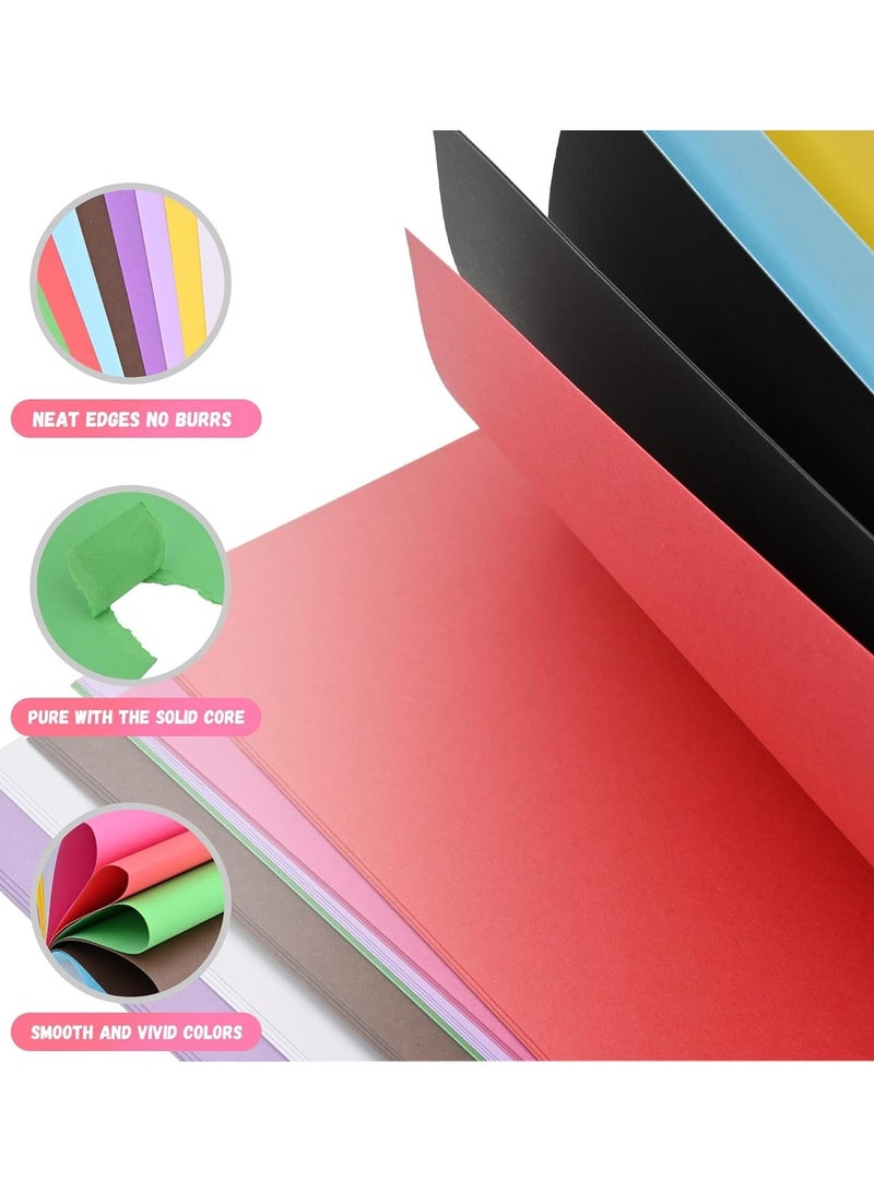 Funbo 20-Piece 50x70cm Size Bristol Card Chart Paper 220gsm Thickness Violet - Image 2