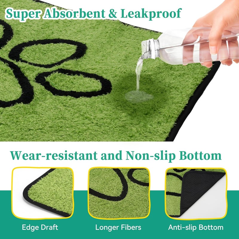 SWIUKPHE 18"×24" Washable Reusable Dog Pee Pads, Super Absorbent Leakproof Non-Slip Puppy Training Pad for Pet Incontinence - Image 4