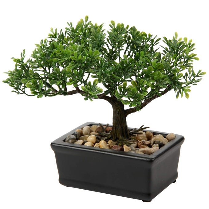 649 ARTIFICIAL BONSAI TREE FAKE PLANTS JAPANESE BONSAI DECORATION ARTIFICIAL PLANT INDOOR POTTED FAUX PINE PLANTS FOR INDOOROUTDOOR HOME OFFICE DESK DCOR