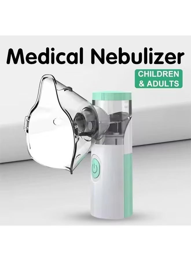 ELTRAZONE Portable Mesh Nebulizer Handheld Mini Inhaler with USB & AA Battery Power, Fine Mist Atomizer with Adult & Child Masks and Mouthpieces, Compact Respiratory Care Device for Home and Travel - Image 3