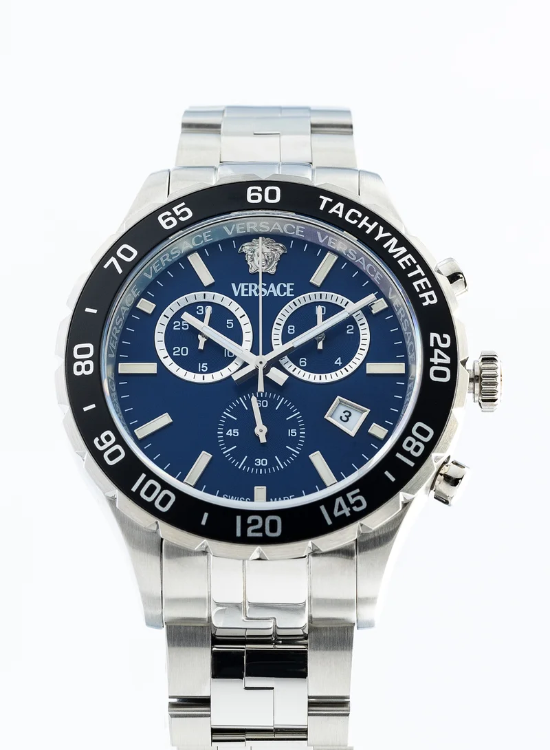 فيرزاتشي ساعة هيلينيوم كوارتز زرقاء