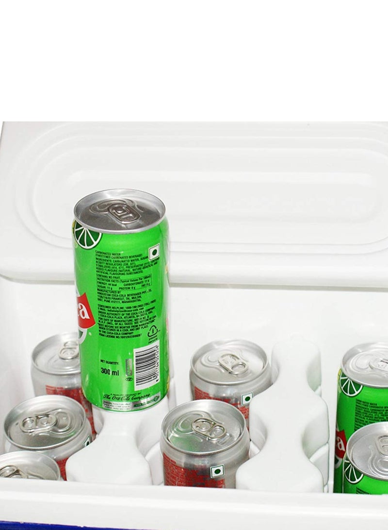 PRINCEWARE 30-Litre Ice Box Thermo insulated Picnic Cool Box-Thermo Keeper Container Expanded Cooler Fishing Ice Box-Red - Image 2