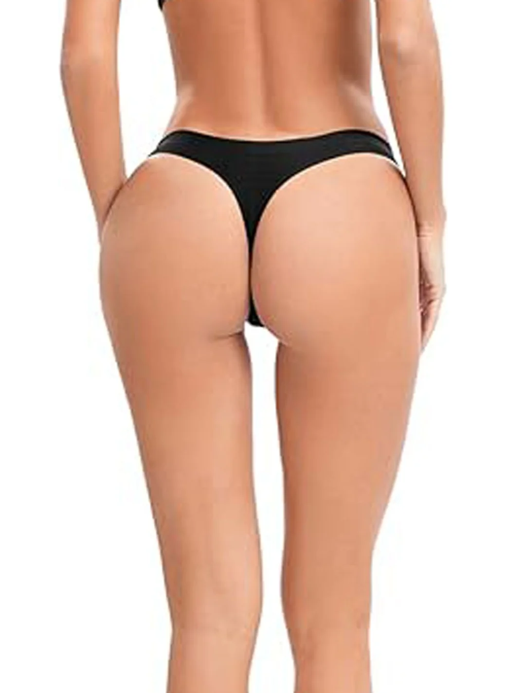 Hepsine Rakip Rivaling All 5 Piece Women's Thong Does Not Leave Marks Laser Cut String Net Seamless