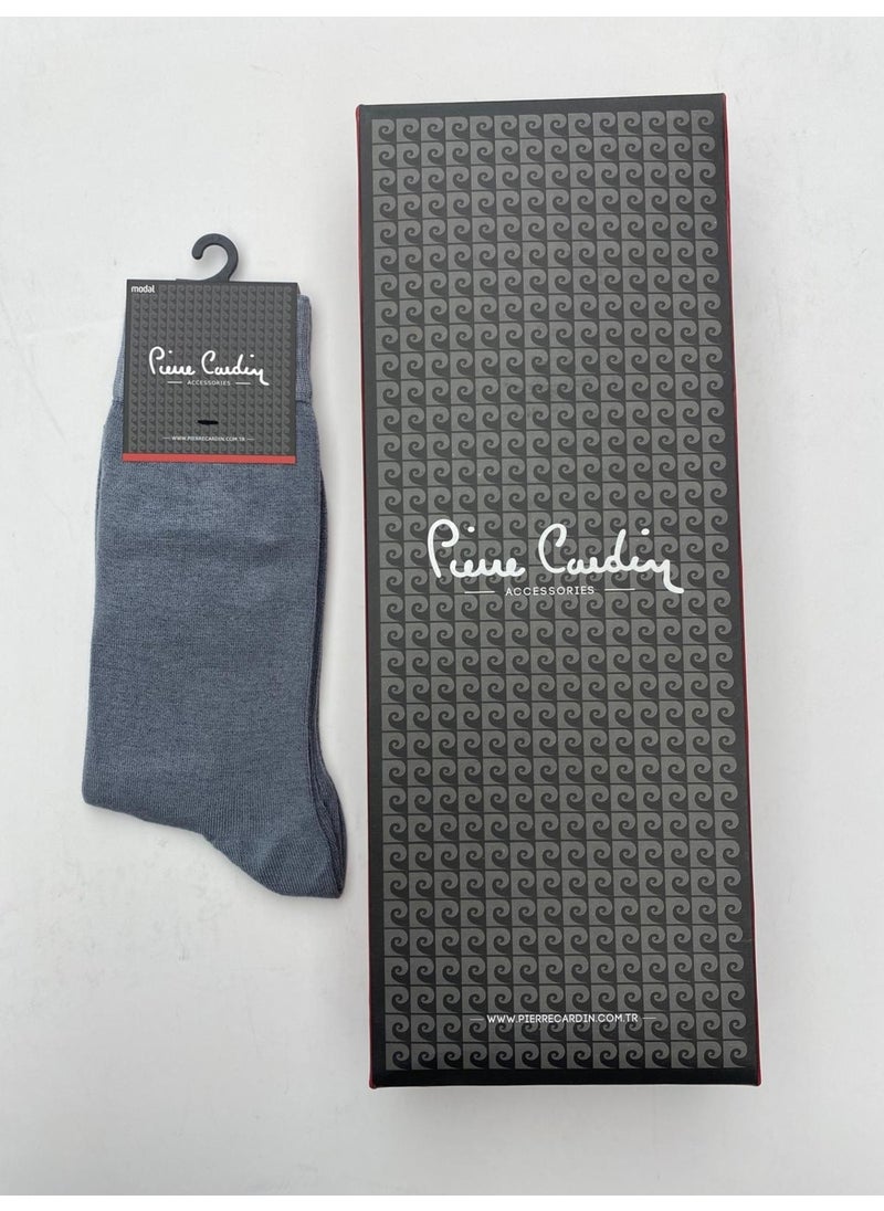 pierre cardin Modal 6-Pack Men's Long Classic Socks Code 900-PC Gray  - Image 3