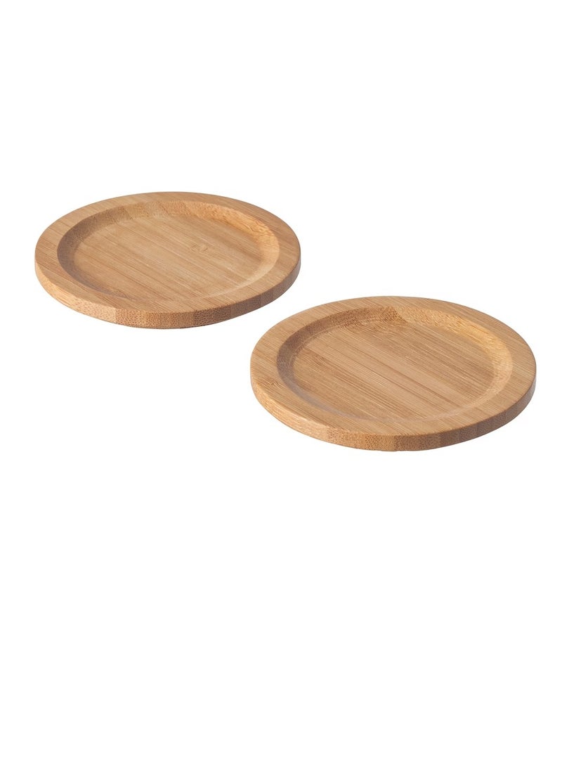 Coaster, bamboo9 cm  - Image 1