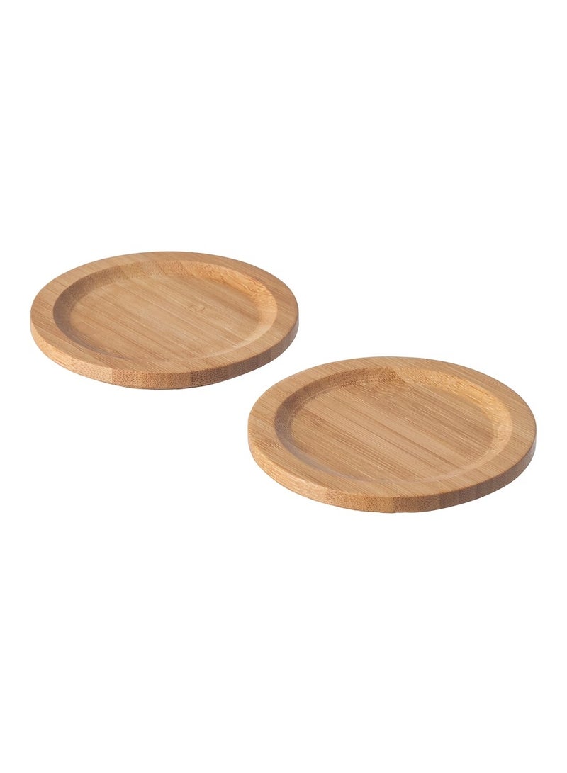 Coaster, bamboo9 cm  - Image 2