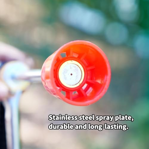 APPSTER DN10 G3/8 High Pressure Agricultural Spray Gun | Zinc Alloy Sprayer with Long Rod | Fruit Tree Sprinkler, Electric Spray, Even & Direct Spray for Garden Irrigation, Car Washing, Cleaning - Image 4