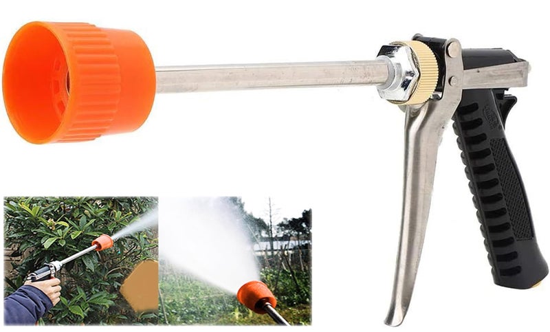 APPSTER DN10 G3/8 High Pressure Agricultural Spray Gun | Zinc Alloy Sprayer with Long Rod | Fruit Tree Sprinkler, Electric Spray, Even & Direct Spray for Garden Irrigation, Car Washing, Cleaning - Image 1
