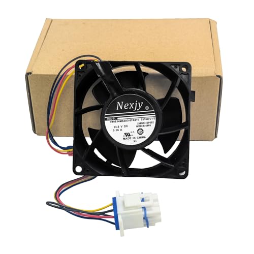 Nexjy محرك مروحة المبخر WR60X26866 المحدث OEM 2025، متوافق مع ثلاجات GE، بديل V80E14MS2A3-57A611 WR60X10341، WR60X26030، WR60X10356، WR60X10357، AP6278228 - ضمان 10 سنوات - Image 1