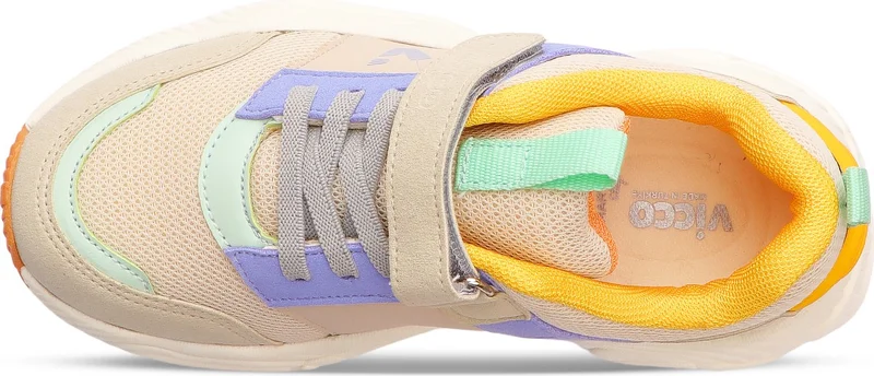 VICCO Kong Lightweight Unisex Kids Beige Sneakers