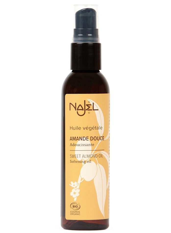 najel Softening Sweet Almond Oil Organic 80 ML