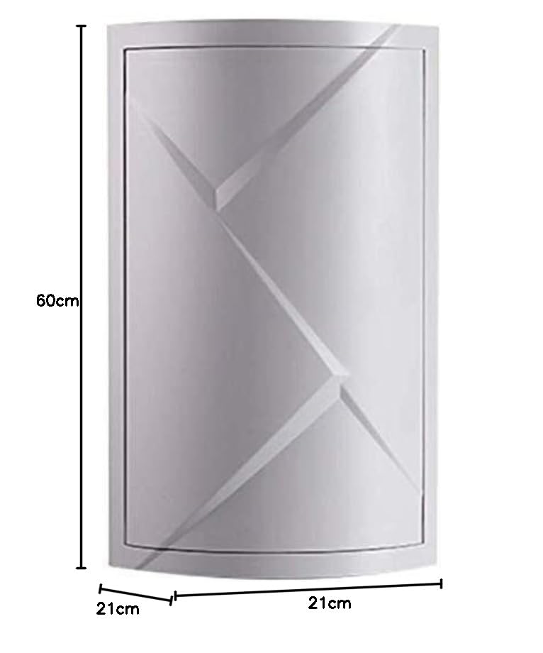VBM Bathroom 360 Rotating Triangle Shelf Corner Shelf Bathroom Multilayer Storage Rack Suitable for Living Room Kitchen Bathroom Etc - Image 3