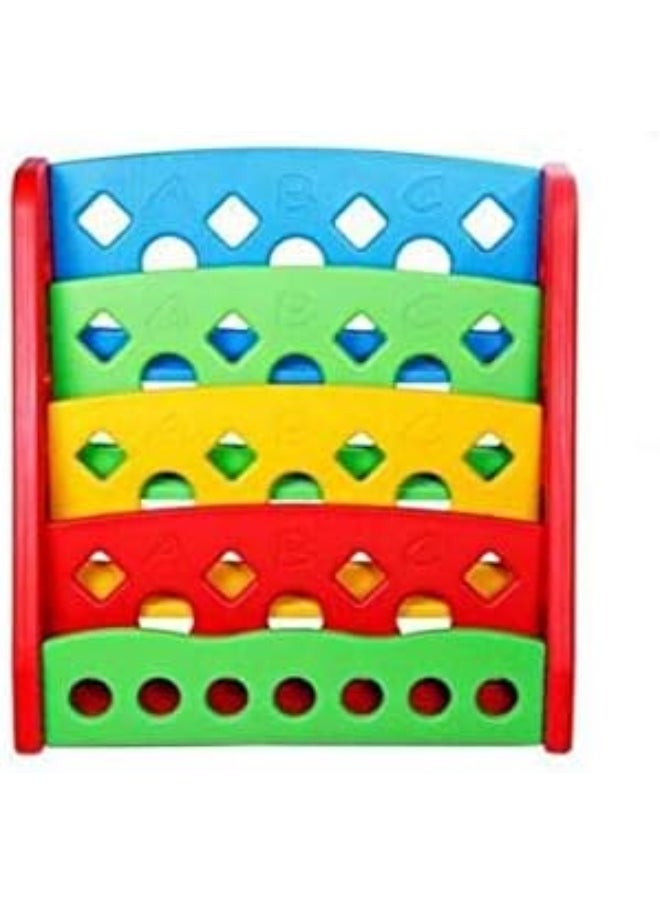 Generic - RBW TOYS Sha-xrd-c0482 Books Shelf with 4 Racks (Multicolor) - Image 1