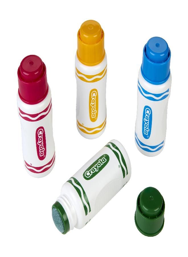 Crayola Washable Dot Markers Activity Set, 30 Toddler Coloring Pages & 4 Washable Markers, Dot Paints for Toddlers, Toddler Gifts, Ages 3+ - Image 4