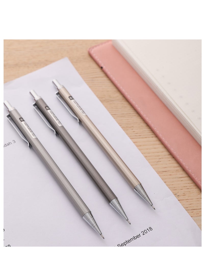 Deli 3-Piece Mechanical Pencil 0.5mm Tip Assorted Colours - Image 2