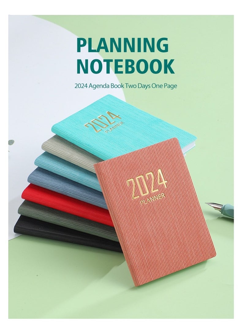 ماركة غير محددة - 2024 A7 جدول دفتر جيب صغير إبداعي - Image 1