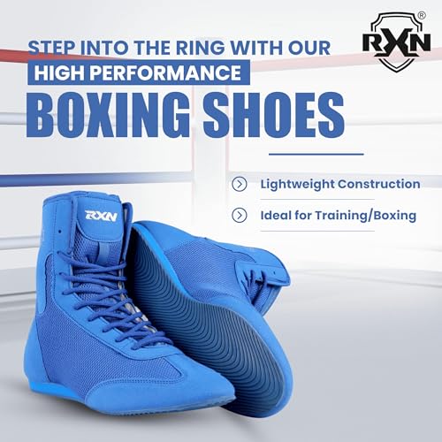 RXN Boxing Shoes (Blue, Numeric_5) - Image 2