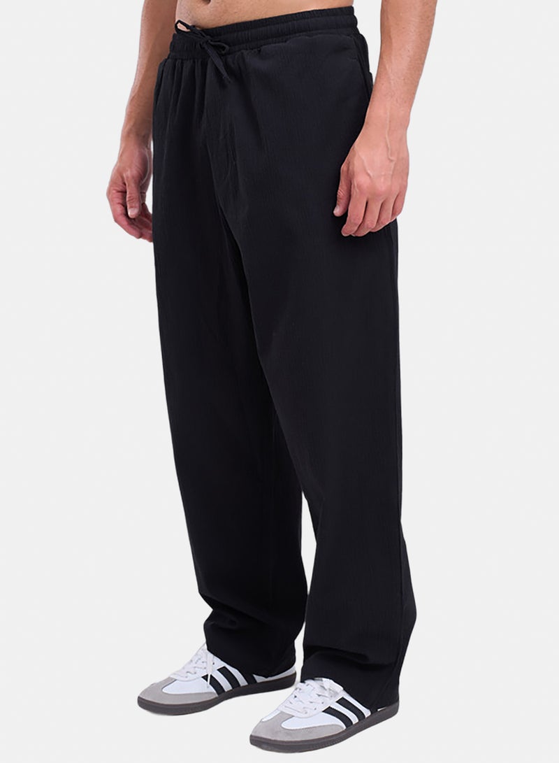 bowline Black Textured Sweatpant - Image 2