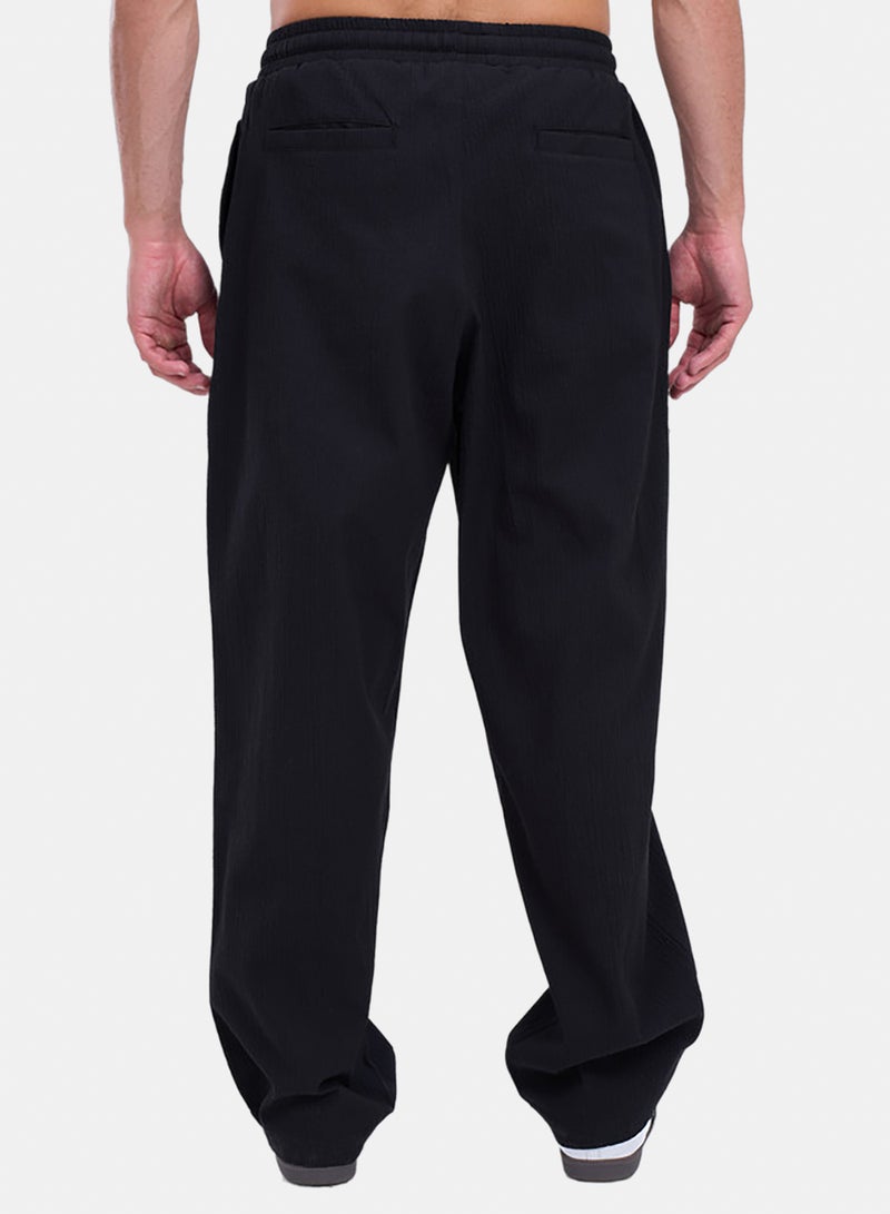 bowline Black Textured Sweatpant - Image 3